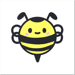 cute kawaii bee Posters and Art